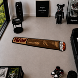 Raw Smoke Runner Rug