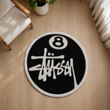 8 Ball Stussy Rug
