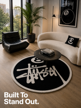 8 Ball Stussy Rug