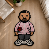 Drizzy Rose Designer Rug
