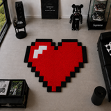 Pixel Heart Rug