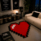Pixel Heart Rug
