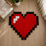 Pixel Heart Rug
