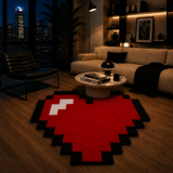 Pixel Heart Rug