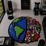 Split World Hand Tufted Designer Rug