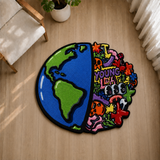 Split World Hand Tufted Designer Rug