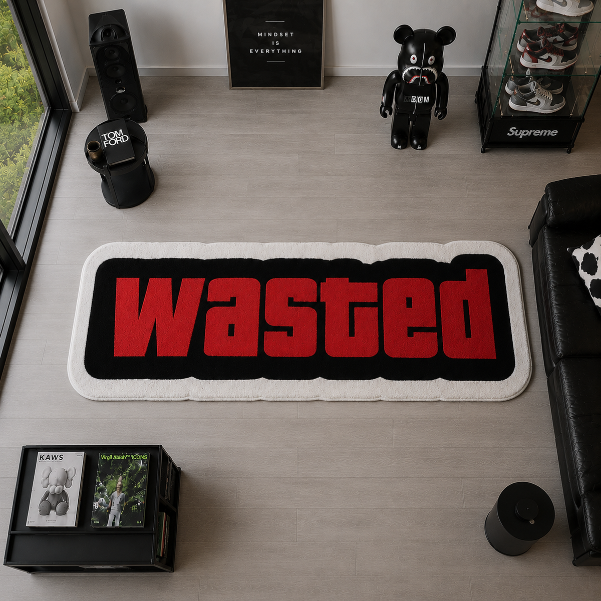 The Wasted Statement Rug